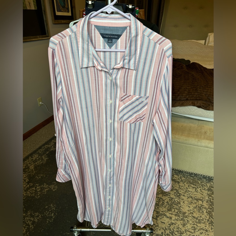 Tommy Hilfiger stripped shirt dress